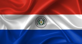 Stock Image: flag of paraguay