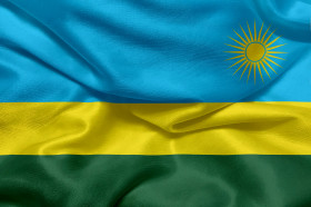 Stock Image: Flag of Rwanda