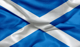 Stock Image: Flag of Scotland