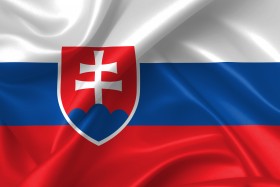 Stock Image: flag of slovakia
