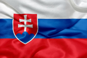 Stock Image: Flag of Slovakia