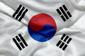 Stock Image: Flag of South Korea