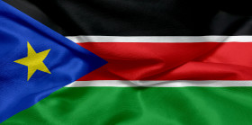 Stock Image: Flag of South Sudan