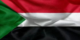 Stock Image: Flag of Sudan