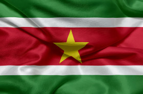 Stock Image: Flag of Suriname
