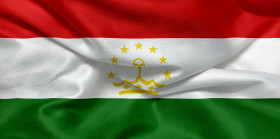 Stock Image: Flag of Tajikistan