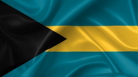 Stock Image: flag of the bahamas