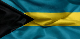 Stock Image: Flag of the Bahamas