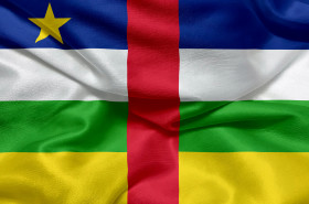 Stock Image: Flag of the Central African Republic