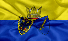 Stock Image: Flag of the city of Essen