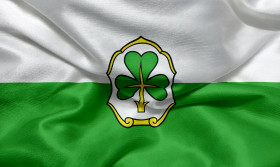 Stock Image: Flag of the city of Fürth