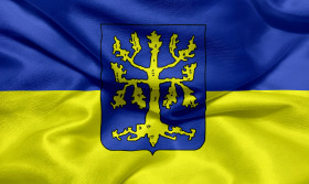 Stock Image: Flag of the city of Hagen
