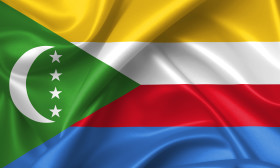 Stock Image: flag of the comoros