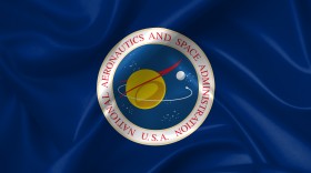 Stock Image: Flag of the National Aeronautics and Space Administration