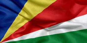 Stock Image: Flag of the Seychelles