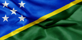Stock Image: Flag of the Solomon Islands