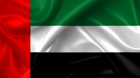 Stock Image: flag of the united arab emirates