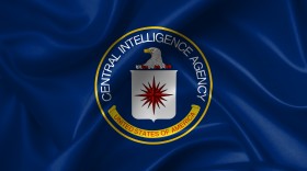 Stock Image: flag of the us central intelligence agency country symbol illustration (CIA)