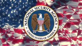 Stock Image: flag of the us national security agency country symbol illustration (NSA)