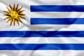 Stock Image: Flag of Uruguay
