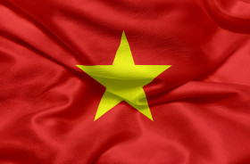 Stock Image: Flag of Vietnam