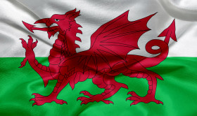 Stock Image: Flag of Wales
