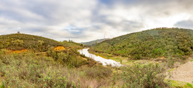 Stock Image: Fonte Ferranha Landscape in Portugal