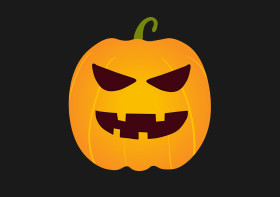 Stock Image: Free Halloween Pumpkin Vector