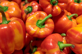 Stock Image: Fresh red pepper