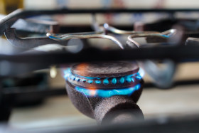 Stock Image: Gas cooker