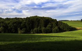 Stock Image: german hdr landscape ronsdorf