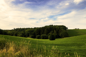 Stock Image: german hdr landscape ronsdorf