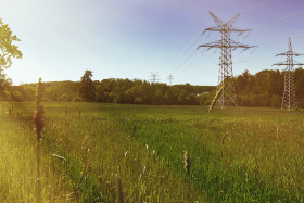 Stock Image: german landscape velbert