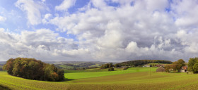 Stock Image: German rural autumn landscape