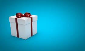 Stock Image: gift box