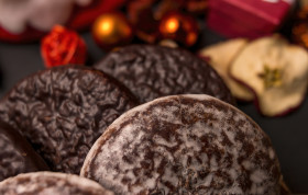 Stock Image: gingerbread wafers