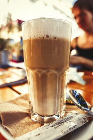 Stock Image: grand latte macchiato