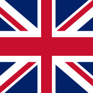 Stock Image: Great Britain flag, UK Flag Square