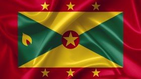 Stock Image: grenada flag