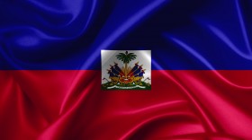 Stock Image: haiti flag