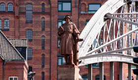 Stock Image: hamburg city columbus