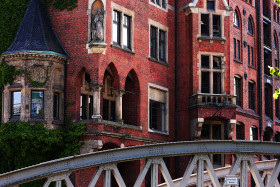 Stock Image: hamburg speicherstadt