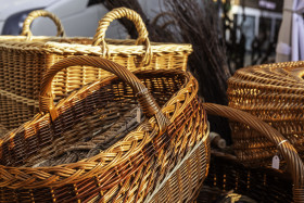 Stock Image: handmade baskets