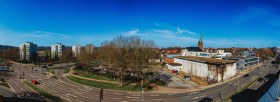 Stock Image: Hattingen City Panorama Ultra High-Res Quality