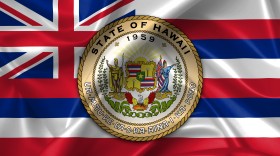Stock Image: hawaii flag seal