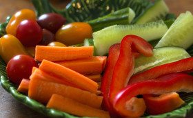 Stock Image: healthy and nutritious fresh vegetable dish