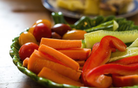 Stock Image: healthy and nutritious fresh vegetable dish