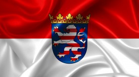 Stock Image: hesse flag