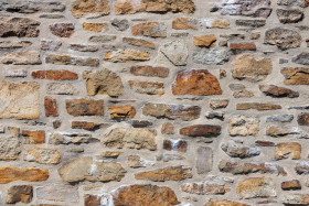 Stock Image: High Resolution Medieval Stonewall Background
