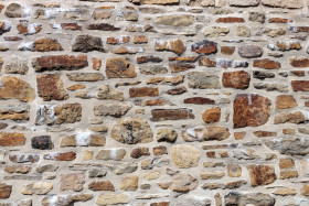 Stock Image: High Resolution Medieval Stonewall Texture